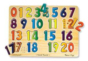 Numbers Sound Puzzle de Melissa & Doug