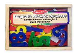 Magnetic Wooden Numbers de Melissa & Doug