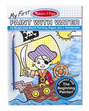 My First Paint with Water (Blue) [With Brushes] de Melissa & Doug