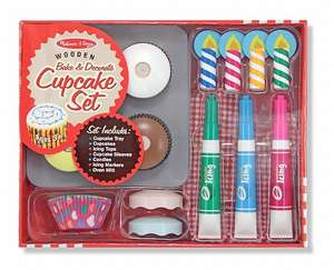 Bake & Decorate Cupcake Set de Melissa & Doug