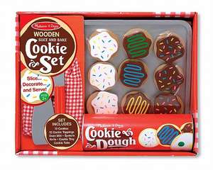 Slice & Bake Wooden Cookie Set de Melissa & Doug