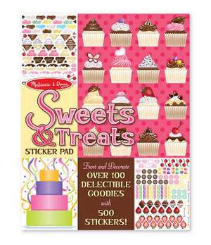 Sweets & Treats Sticker Pad [With Stickers] de Melissa & Doug