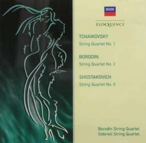Streichquartette de Borodin String Quartet/Gabriele String Quartet
