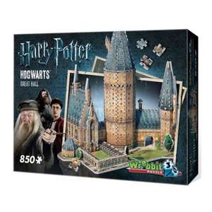 Puzzle Harry Potter Hogwarts 3D 850 piese