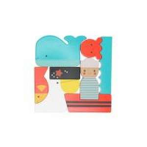 At Sea Mini Wooden Puzzle de Petit Collage