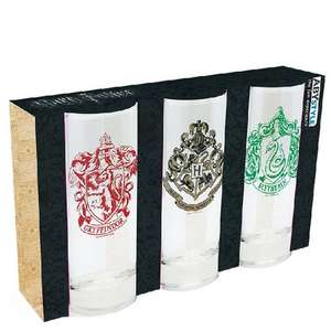 HARRY POTTER - 3 glasses set