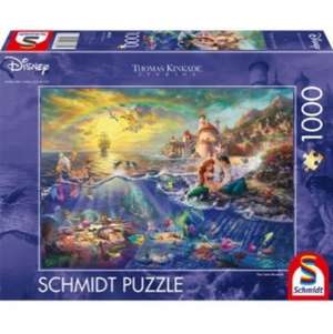 Thomas Kinkade, Disney Kleine Meerjungfrau Arielle. 1000 Teile Puzzle