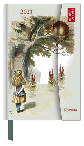 Alice in Wonderland 2021 - Buchkalender - Märchen - Taschenkalender - 10x15