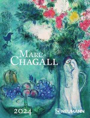 Marc Chagall 2024 - Diary - Buchkalender - Taschenkalender -