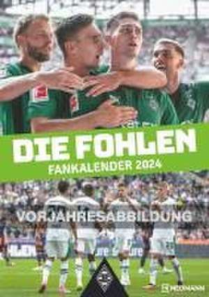 Borussia Mönchengladbach 2025 - Fußball-Kalender - Wand-Kalender - Fan-Kalender - 29,7x42 - Sport de Neumann