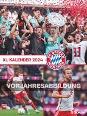 FC Bayern München 2025 - Poster-Kalender-XL - Fan-Kalender - Fußball-Kalender - 48x64 - Sport de Neumann