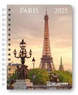 Paris 2025 - Diary - Buchkalender - Taschenkalender - 16,5x21,6 de Neumann