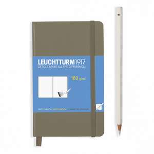 Agendă Sketchbook Leuchtturm (A6): Taupe, Pocket