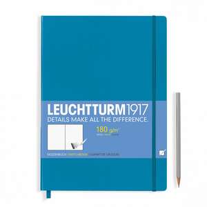 Agendă Sketchbook Leuchtturm (A4+): Azure, Master