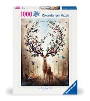 Ravensburger Puzzle 12000459 - Magischer Hirsch - 1000 Teile Puzzle für Erwachsene und Kinder ab 14 Jahren, Puzzle mit Hirsch-Motiv