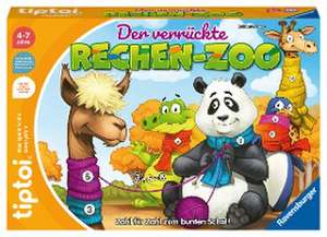 Ravensburger tiptoi Spiel 00104 - Der verrückte Rechen-Zoo - Lernspiel ab 4 Jahren, lehrreiches Zahlenspiel für Jungen und Mädchen, für 1-4 Spieler de Kai Haferkamp