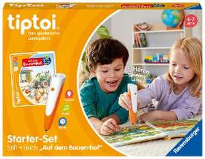 Ravensburger tiptoi Starter-Set 00114: Stift und Bauernhof-Buch - Lernsystem für Kinder ab 4 Jahren de Inka Friese