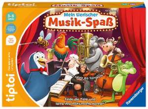 Ravensburger tiptoi Spiel 00169 Mein tierischer Musik-Spaß, Lernspiel für 1-4 Kinder von 3-5 Jahren de Kai Haferkamp