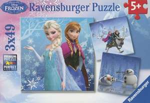 Disney Frozen Winter Adventures (3 X 49 PC Puzzles): Sofia's Royal Adventures (2 X 24 PC Puzzles) de Ravensburger