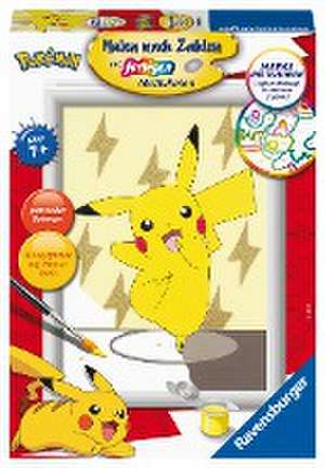 Ravensburger Malen nach Zahlen 20084 - Pikachu - Pokémon Motiv für Kinder ab 7 Jahren