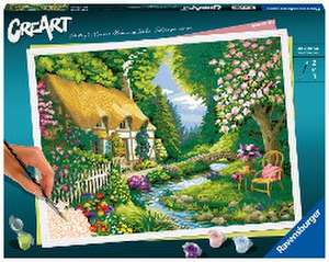 Ravensburger CreArt - Malen nach Zahlen 20154 - River Cottage - ab 14 Jahren