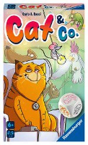 Ravensburger 20964- Cat & Co. - Würfel-Merkspiel, Spiel für Kinder ab 6 Jahren - Gesellschaftspiel geeignet für 2-5 Spieler de Carlo A. Rossi