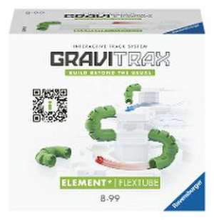 Ravensburger GraviTrax Element FlexTube 22429 - Ideales Zubehör für das GraviTrax Kugelbahnsystem. Kombinierbar mit allen Starter-Sets, Extensions und Elements, Konstruktionsspielzeug ab 8 Jahren