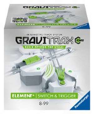 Ravensburger GraviTrax POWER Elemente Switch&Trigger. Elektronisches Zubehör für Kugelbahnen, Konstruktionsspielzeug für Kinder ab 8 Jahren. Kombinierbar mit allen Produktlinien, Starter-Sets und Erweiterungen für das GraviTrax Kugelbahnsystem.