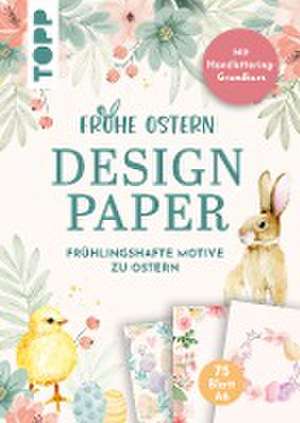 Design Paper Frohe Ostern A6 de Ludmila Blum