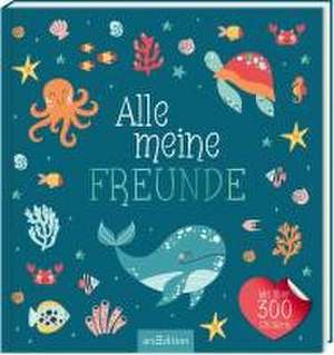 Alle meine Freunde - Meer | Mit über 300 Stickern