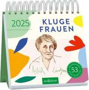 Postkartenkalender Kluge Frauen 2025 de Sarah von der Heide