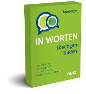 Lösungen finden in Worten de Günter G. Bamberger