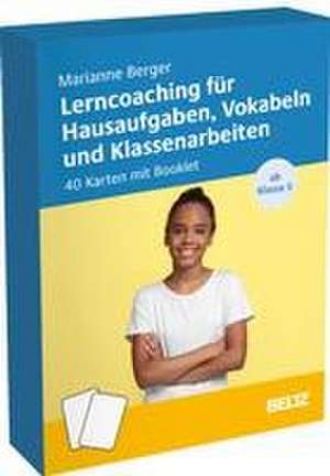 Lerncoaching für Hausaufgaben, Vokabeln und Klassenarbeiten de Marianne Berger-Riesmeier