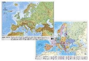 Europa physisch/politisch de Heinrich Stiefel