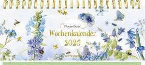 Tischkalender mit Wochenkalendarium: 2025 - Marjolein Bastin - blau de Marjolein Bastin