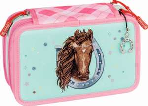 Schüler-Etui Ponylove (3 Reißverschlüsse)