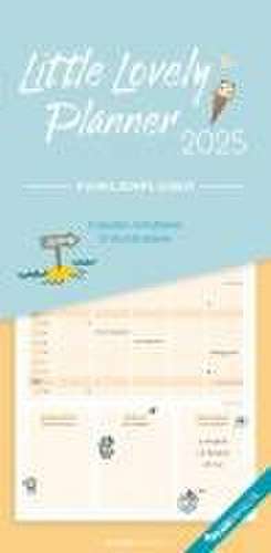 Little Lovely Planner 2025 Familienplaner - Familien-Timer - Termin-Planer - Kinder-Kalender - Familien-Kalender - 22x45 de Alpha Edition