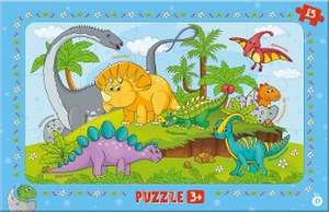 Trötsch Rahmenpuzzle Dinosaurier de Trötsch Verlag GmbH & Co.KG