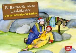 Der barmherzige Samariter. Kamishibai Bildkartenset de Susanne Brandt