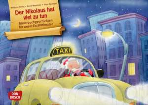 Der Nikolaus hat viel zu tun. Kamishibai Bildkartenset. de Wolfgang Hering