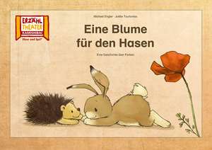 Eine Blume für den Hasen / Kamishibai Bildkarten de Michael Engler