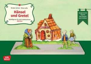 Hänsel und Gretel. Erzählschienen-Figurenset de Brüder Grimm