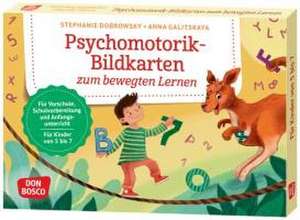 Psychomotorik-Bildkarten zum bewegten Lernen de Stephanie Dobrowsky