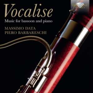 Vocalise - Music for Bassoon + Piano de Massimo Data