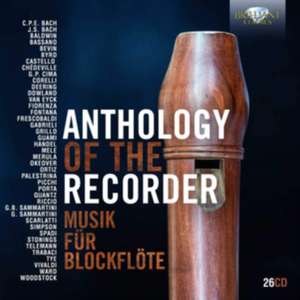 Anthology Of The Recorder,Musik Für Blockflöte de Bosgraaf/Belder/Verbruggen/Marti