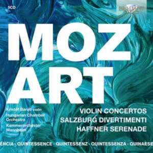 Mozart:Music For Violin (QU) de Kristof/Hungarian Chamber Orchestra Barati