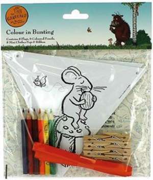 Gruffalo Colour In Bunting de BLUEPRINT COLLECTION