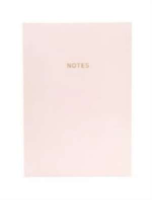 COLOURBLOCK A5 NOTEBOOK PINK CHAMPAGNE