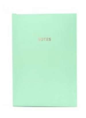 COLOURBLOCK A5 NOTEBOOK NEO MINT