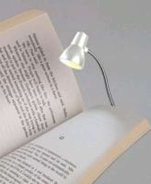 Little Lamp (Weiß) | LED Booklight Leselampe | Leselicht | Geschenk für Leser, Buchliebhaber | Deutsche Ausgabe